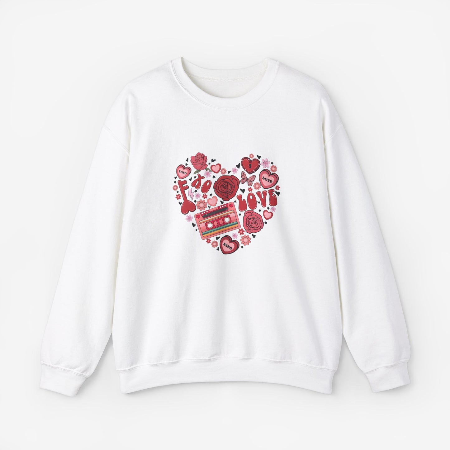 Beautiful Heart Crewneck Sweatshirt