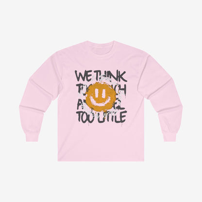 We Think Long Sleeve T Shirt S Light Pink 