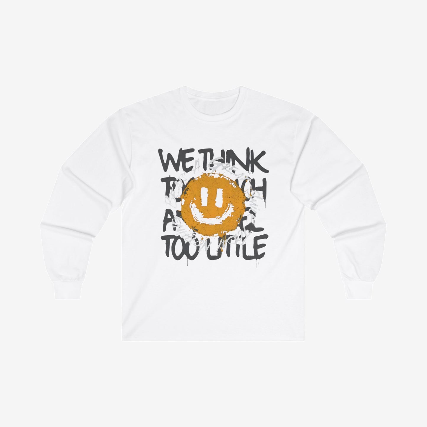 We Think Long Sleeve T Shirt S White 