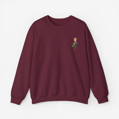 Crewneck Sweatshirt Maroon S 