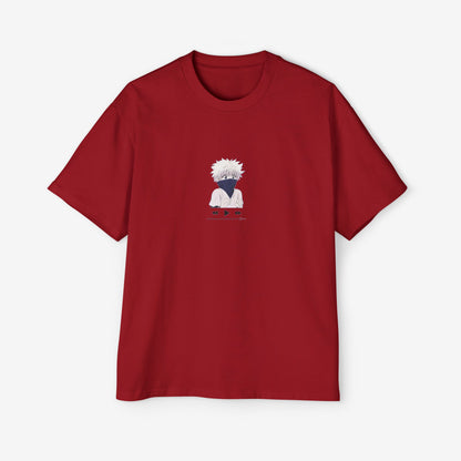 Oversized Custom T-Shirt Red M 