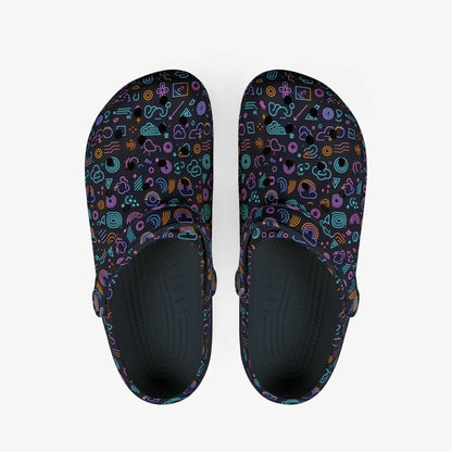 Neon Emojis Men's Crocs