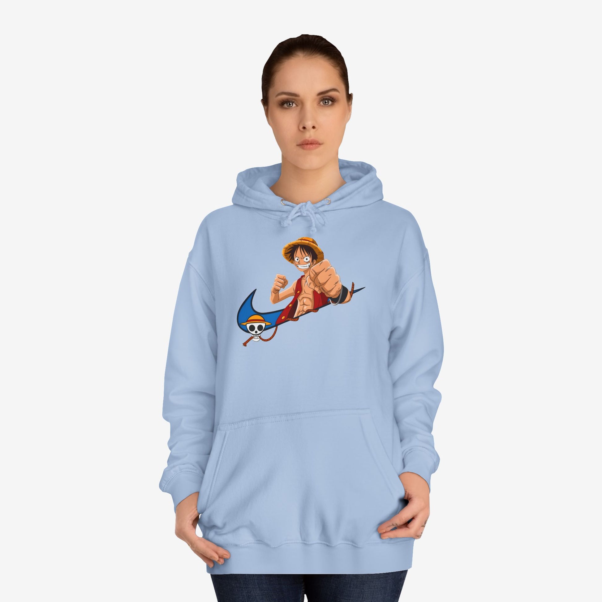 Nike Luffy Custom Hoodie Design 