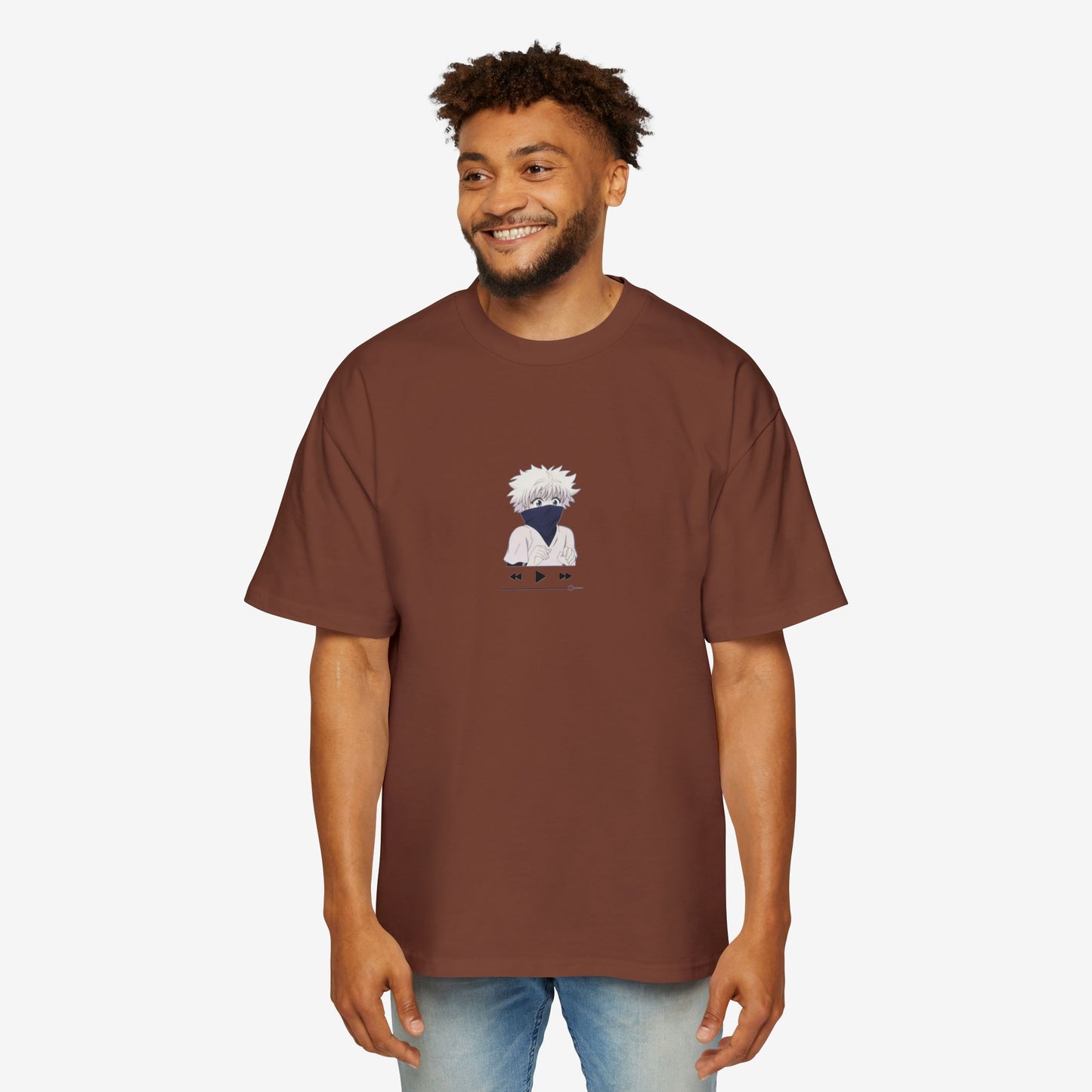 Oversized Custom T-Shirt Clay S 