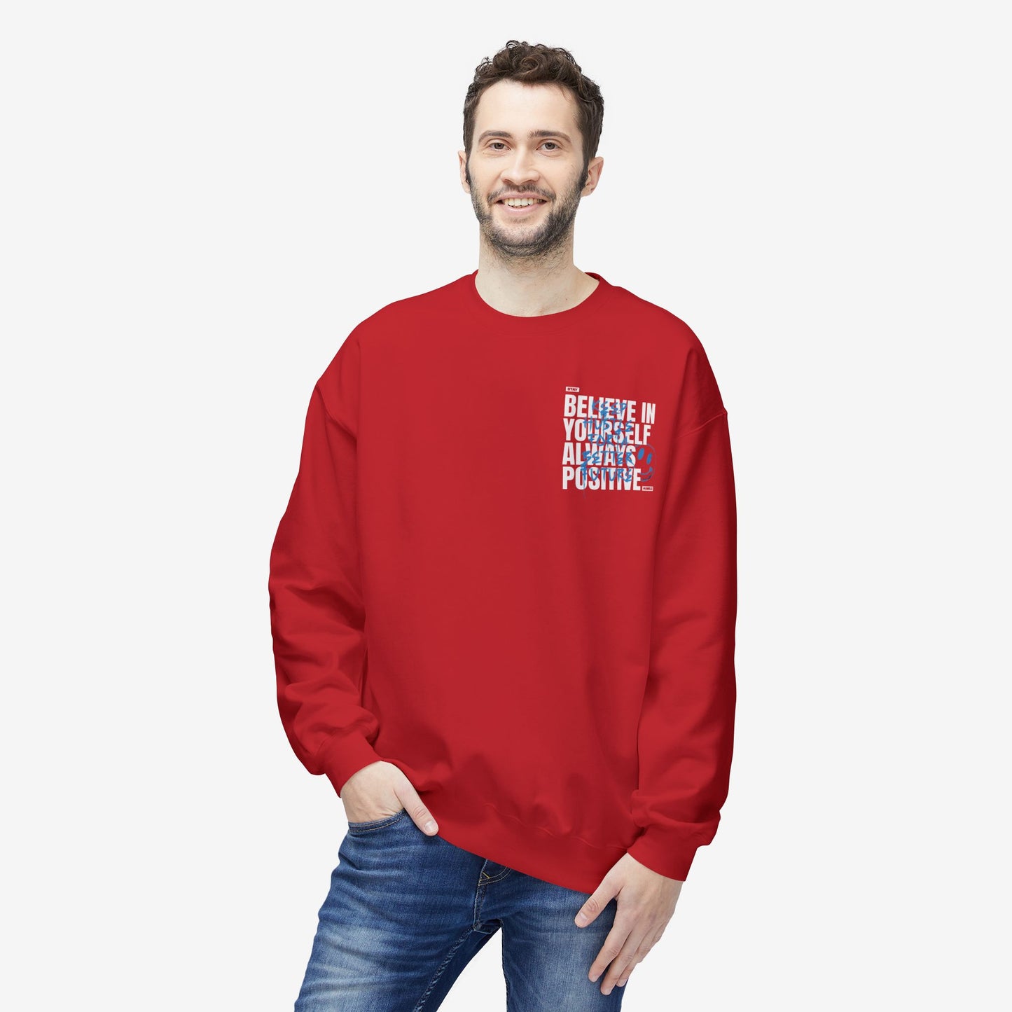 Believe in yourself crewneck sweatshirt 