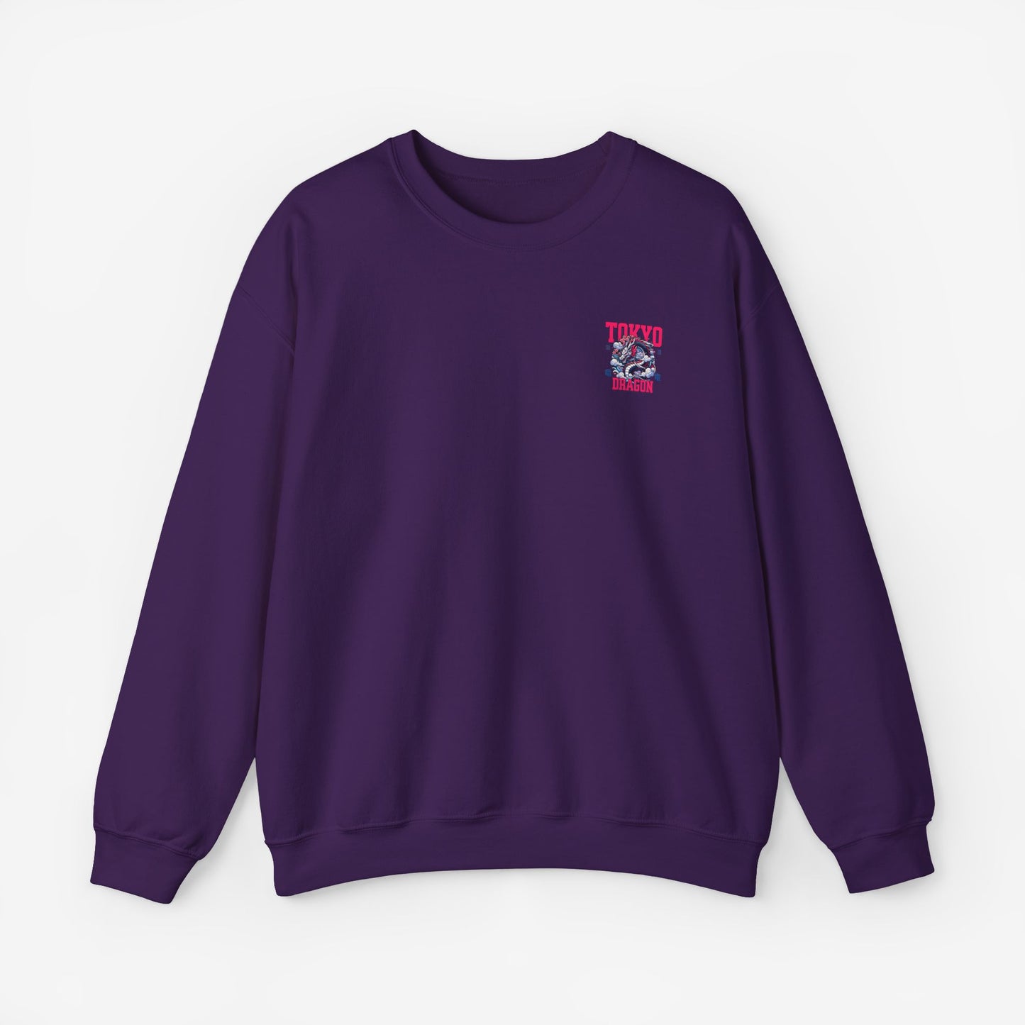 Sweatshirt Tokyo Dragon Graphic S Purple 