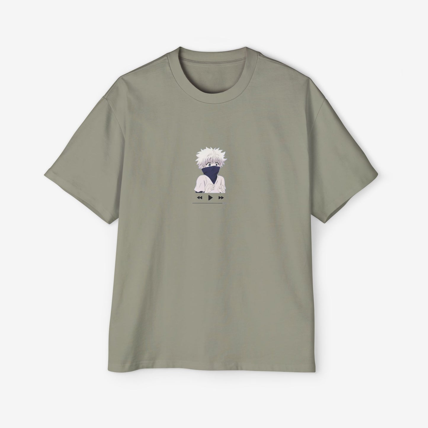 Oversized Custom T-Shirt Eucalyptus S 