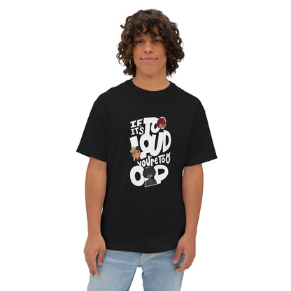 Wordart Oversized Tshirt for men Black XS 