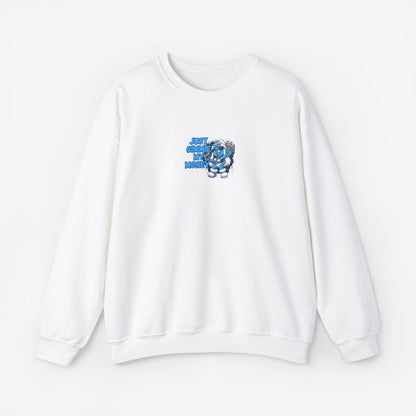 Sweatshirt Just Jimme My Money S White 