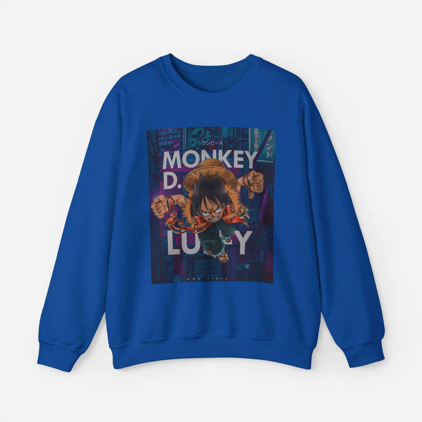 Luffy Sweatshirt S Royal 