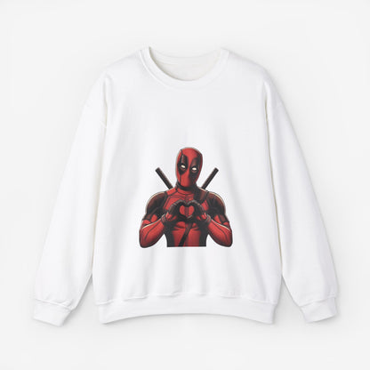 Deadpool Sweatshirt S White 