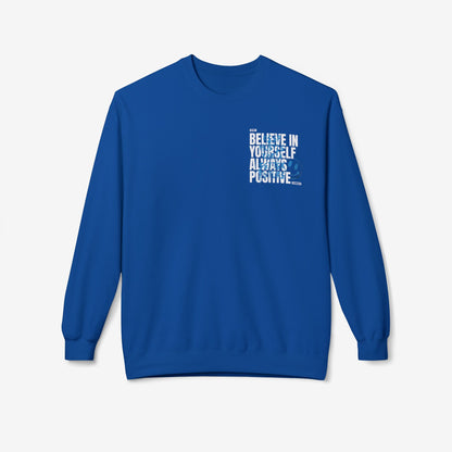 Believe in yourself crewneck sweatshirt Royal S 