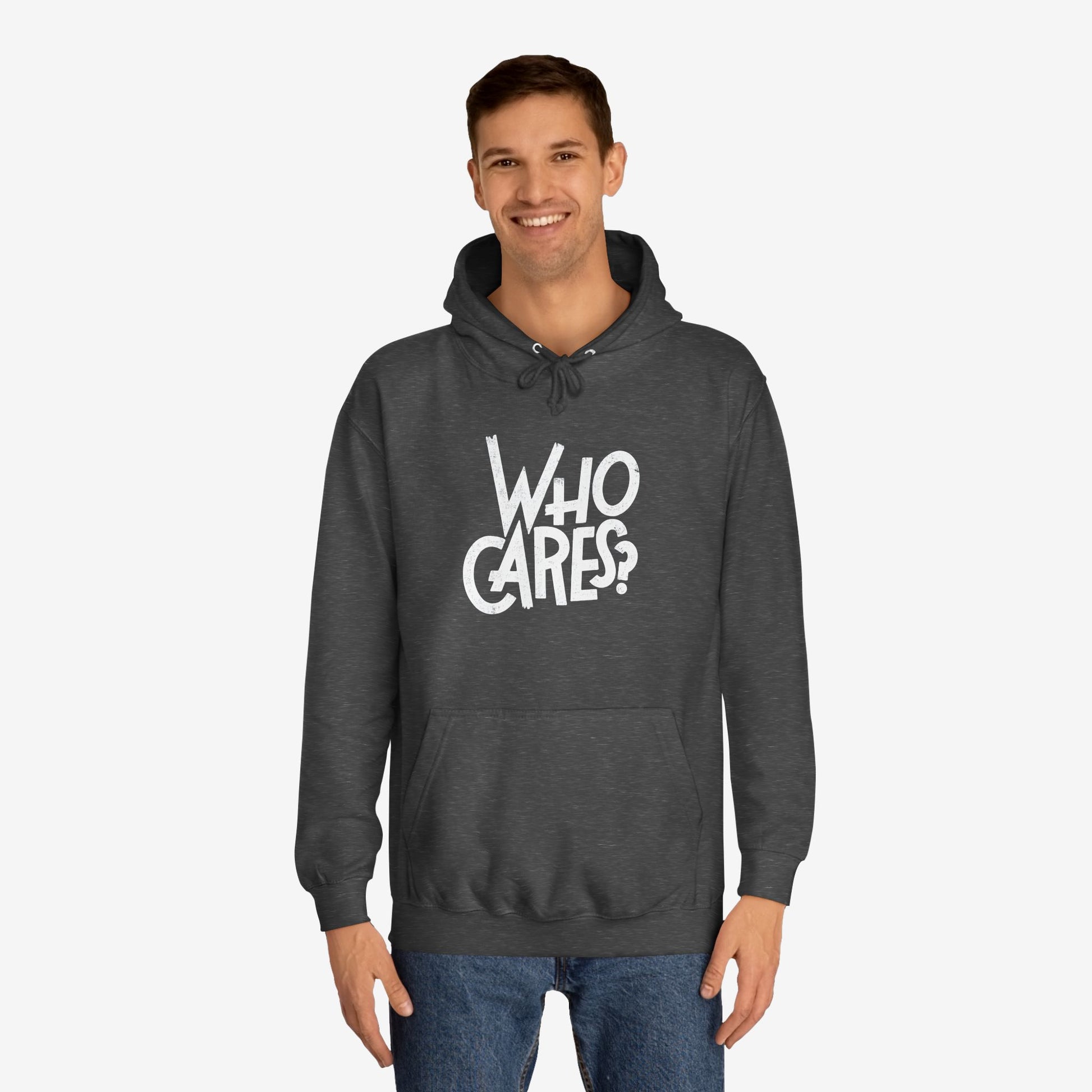 Who cares Custom Hoodie Design 