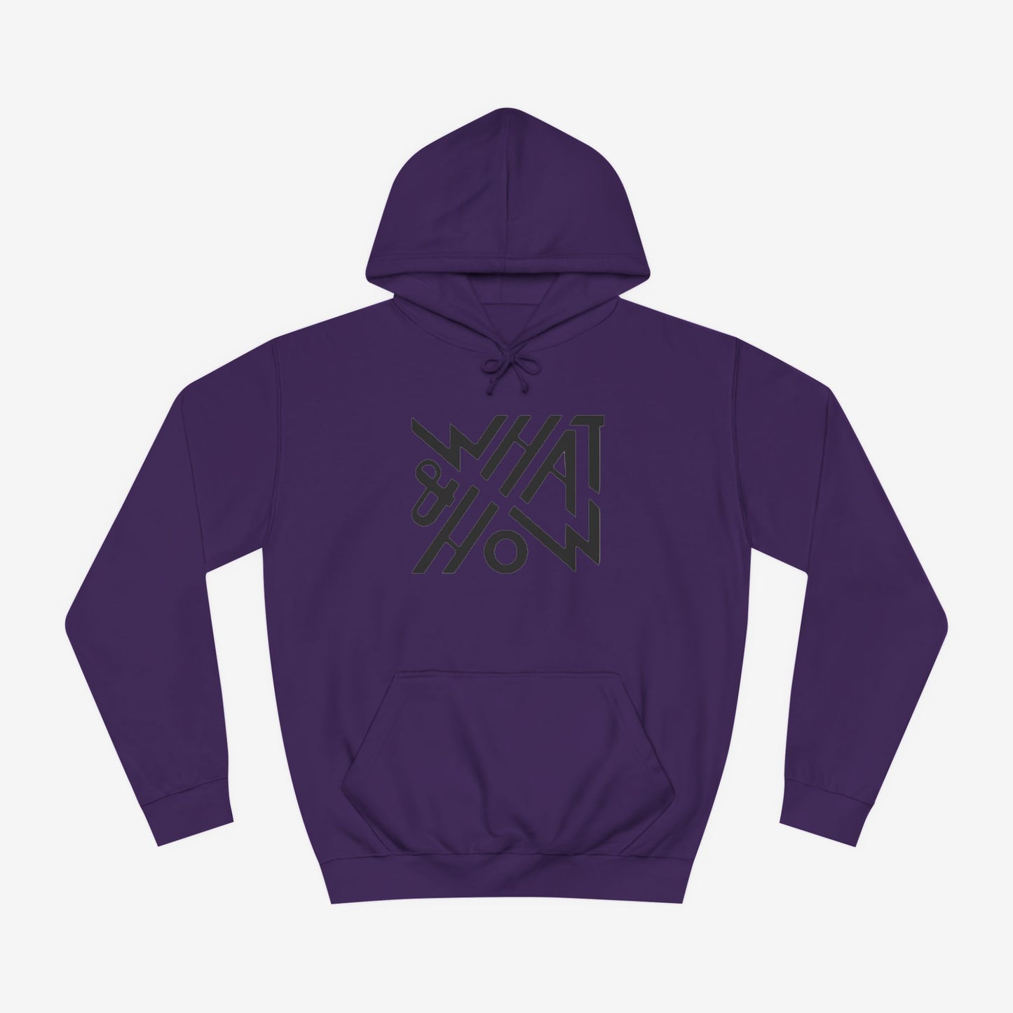 What and how Custom Hoodie Design Purple XS 