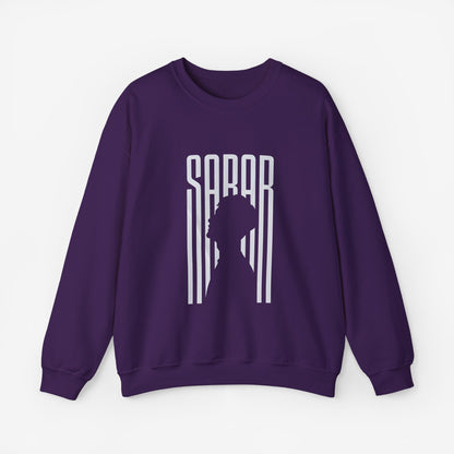 SARAR Unisex Sweatshirt S Purple 