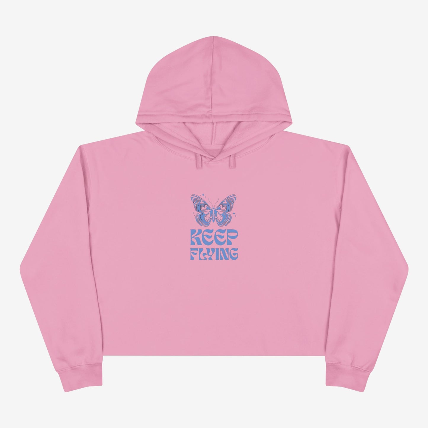 Keep Flying Crop Hoodie