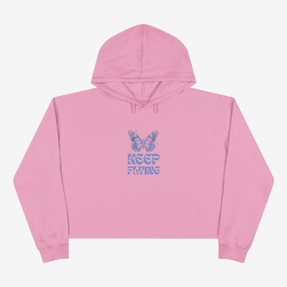 Keep Flying Crop Hoodie