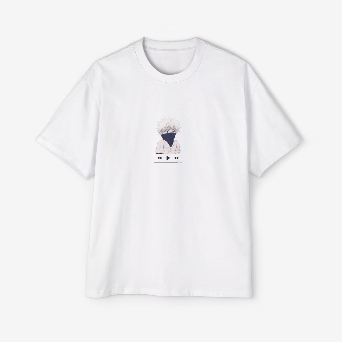 Oversized Custom T-Shirt White L 