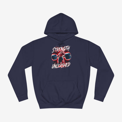 Strength Unleashed Custom Hoodie Design Oxford Navy XS 