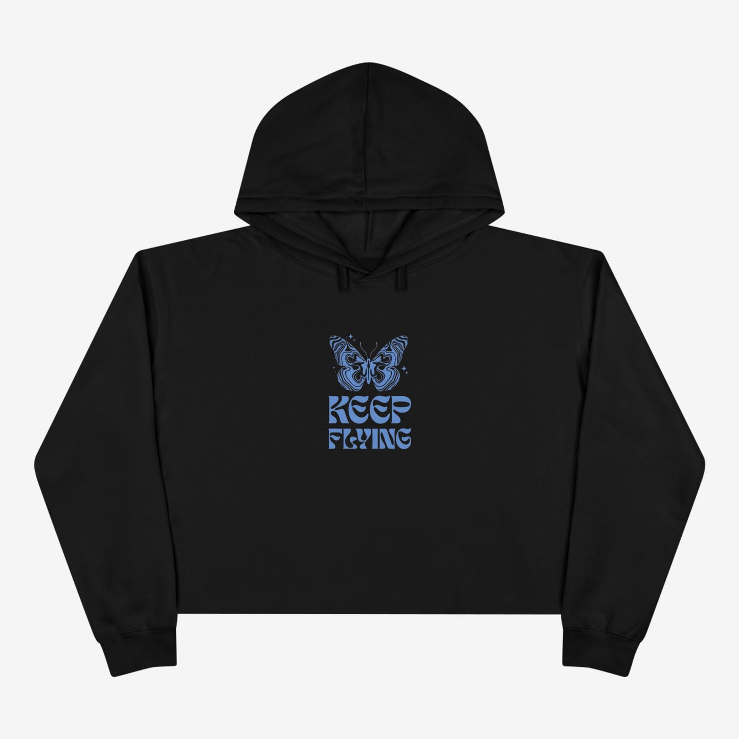 Keep Flying Crop Hoodie