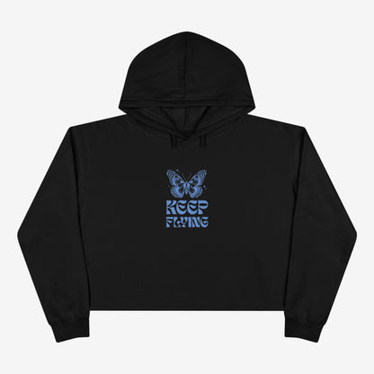 Keep Flying Crop Hoodie