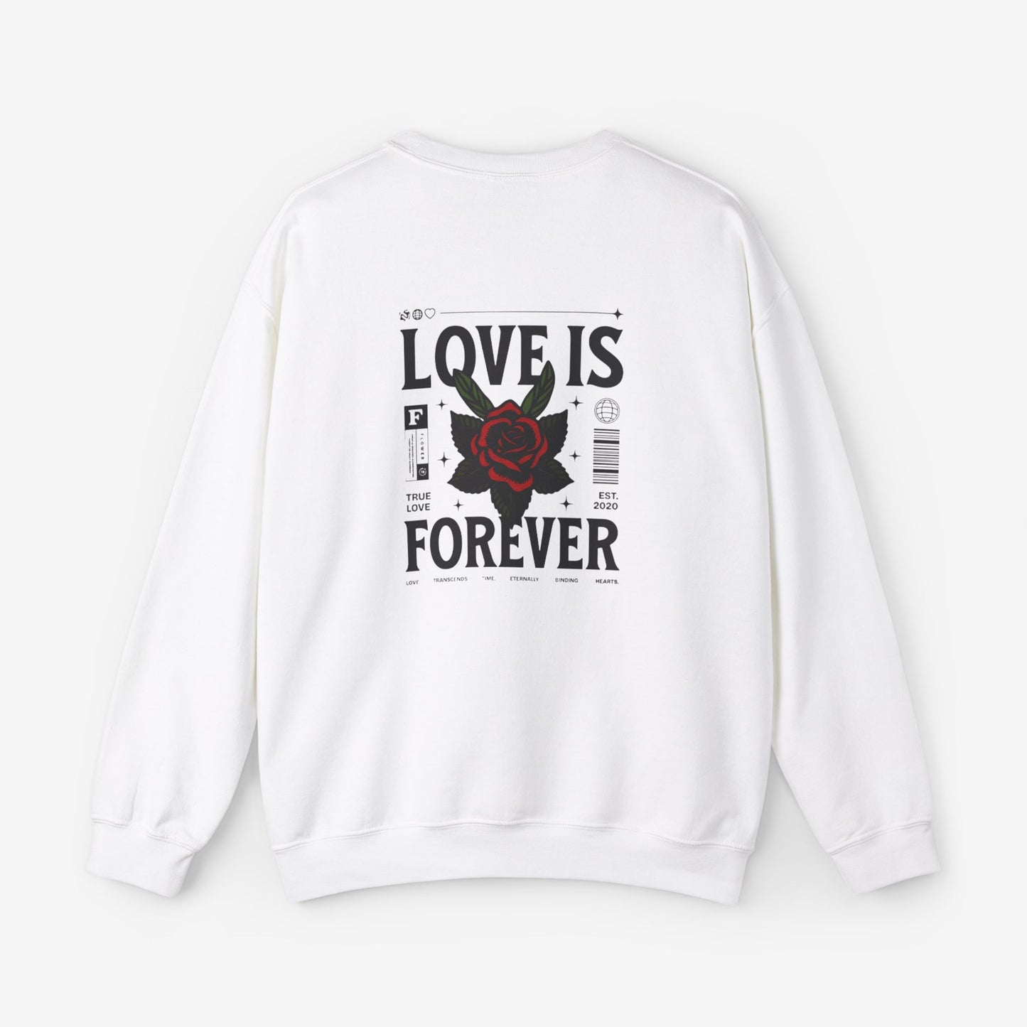 Crewneck Sweatshirt LOVE FOREVER