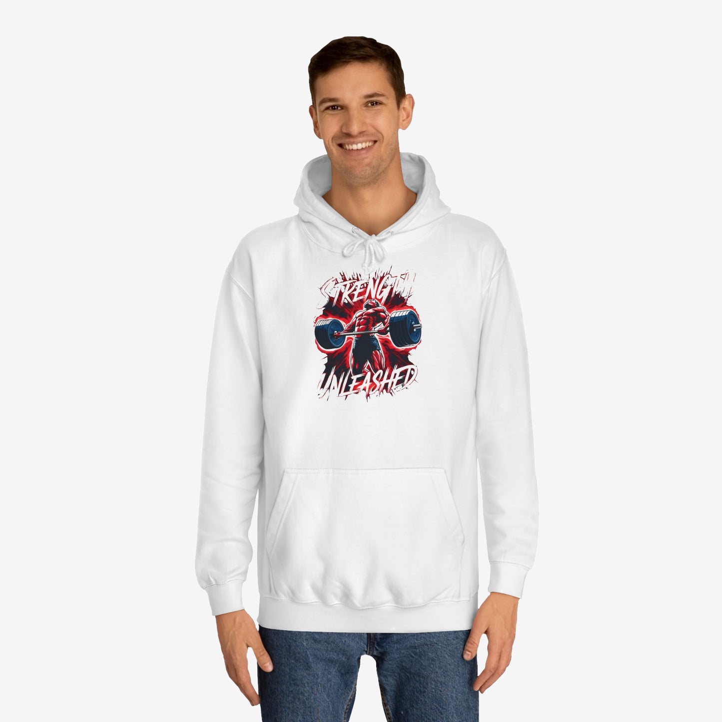 Strength Unleashed Custom Hoodie Design 