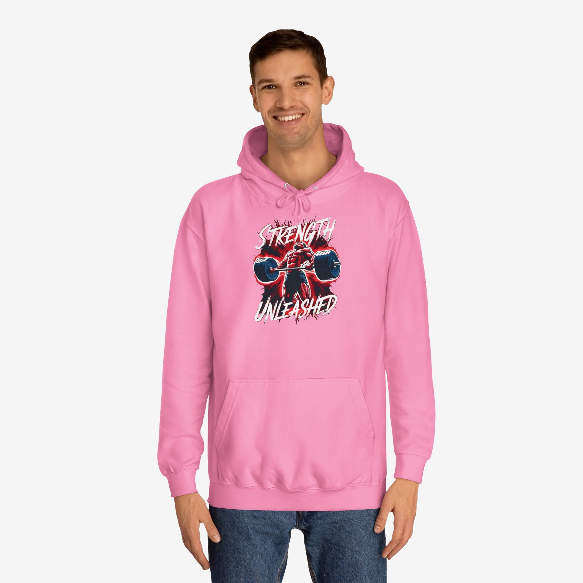 Strength Unleashed Custom Hoodie Design 