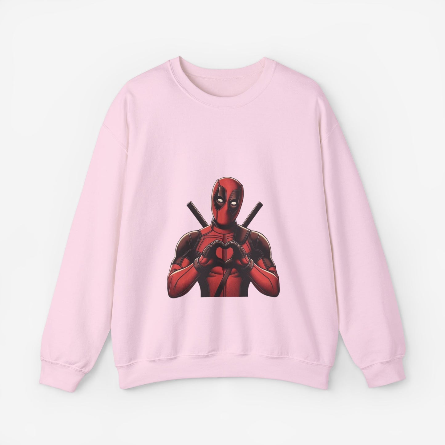 Deadpool Sweatshirt S Light Pink 