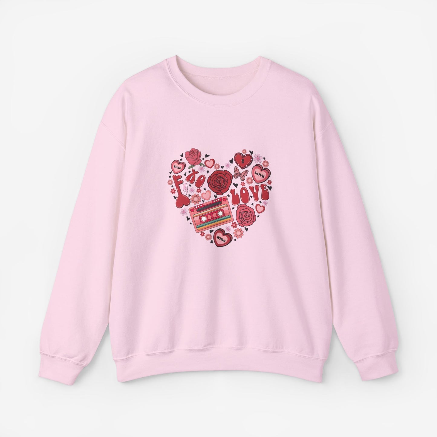 Beautiful Heart Crewneck Sweatshirt