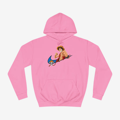 Nike Luffy Custom Hoodie Design Candyfloss Pink XS 