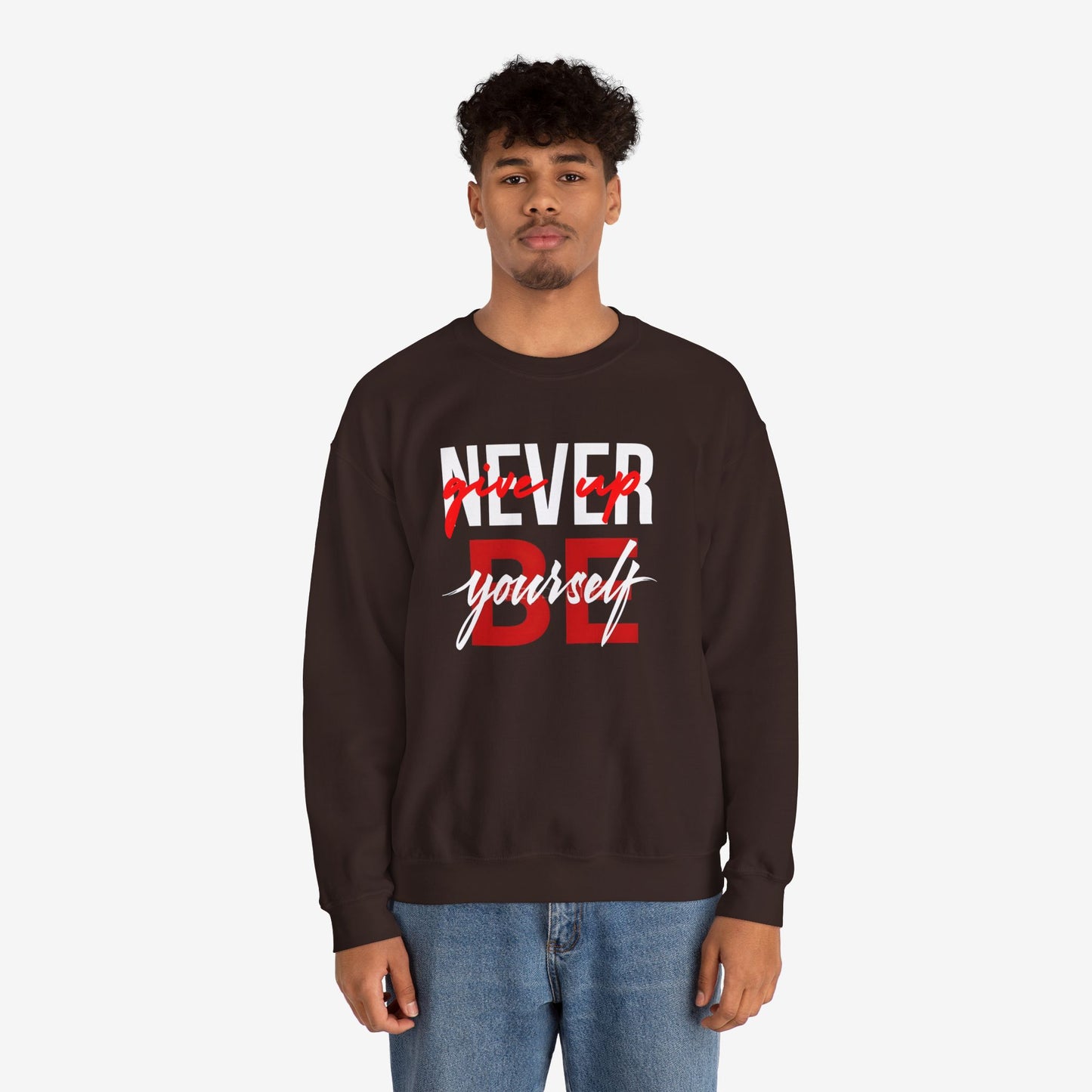 NEVER GIVE UP Sweatshirt 