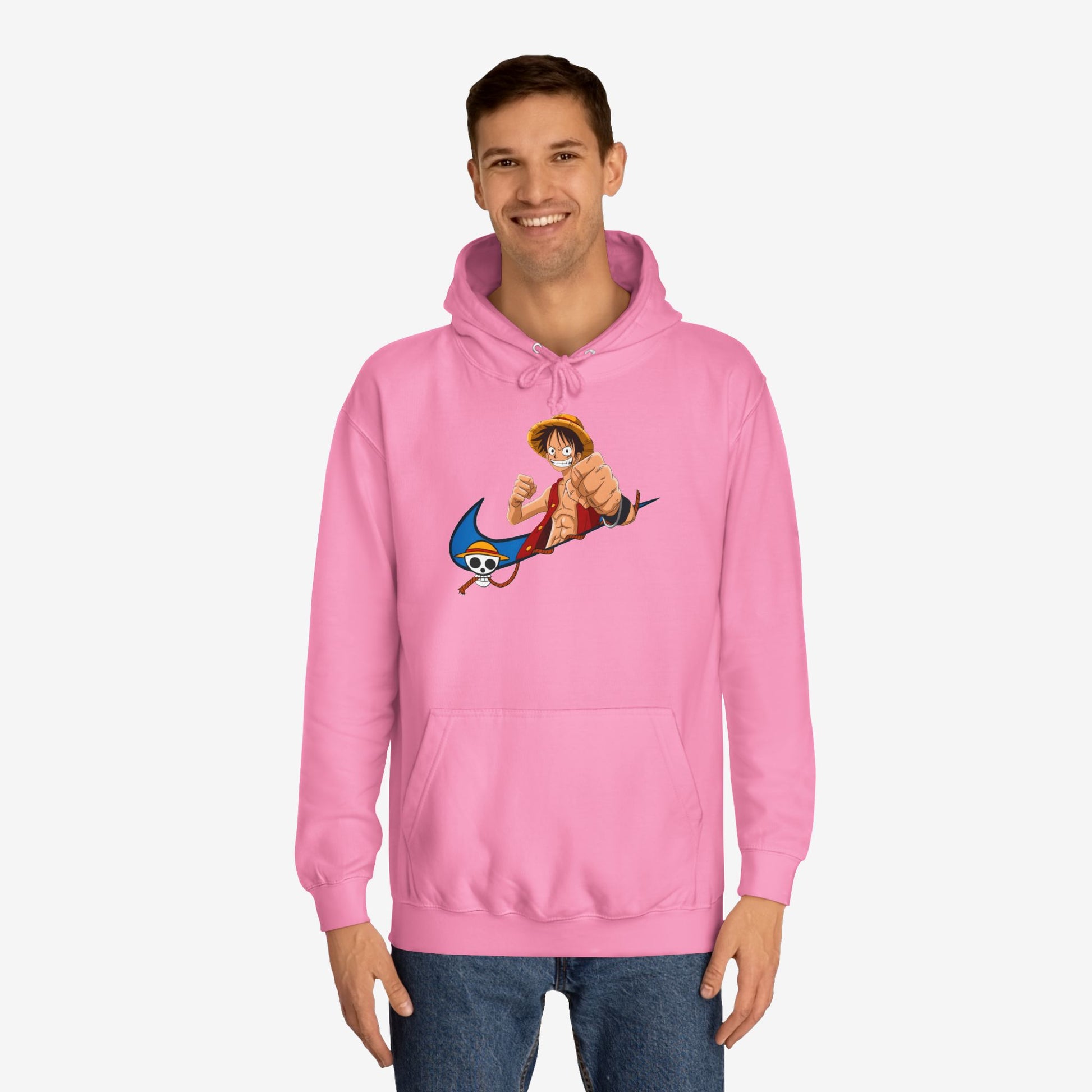 Nike Luffy Custom Hoodie Design 