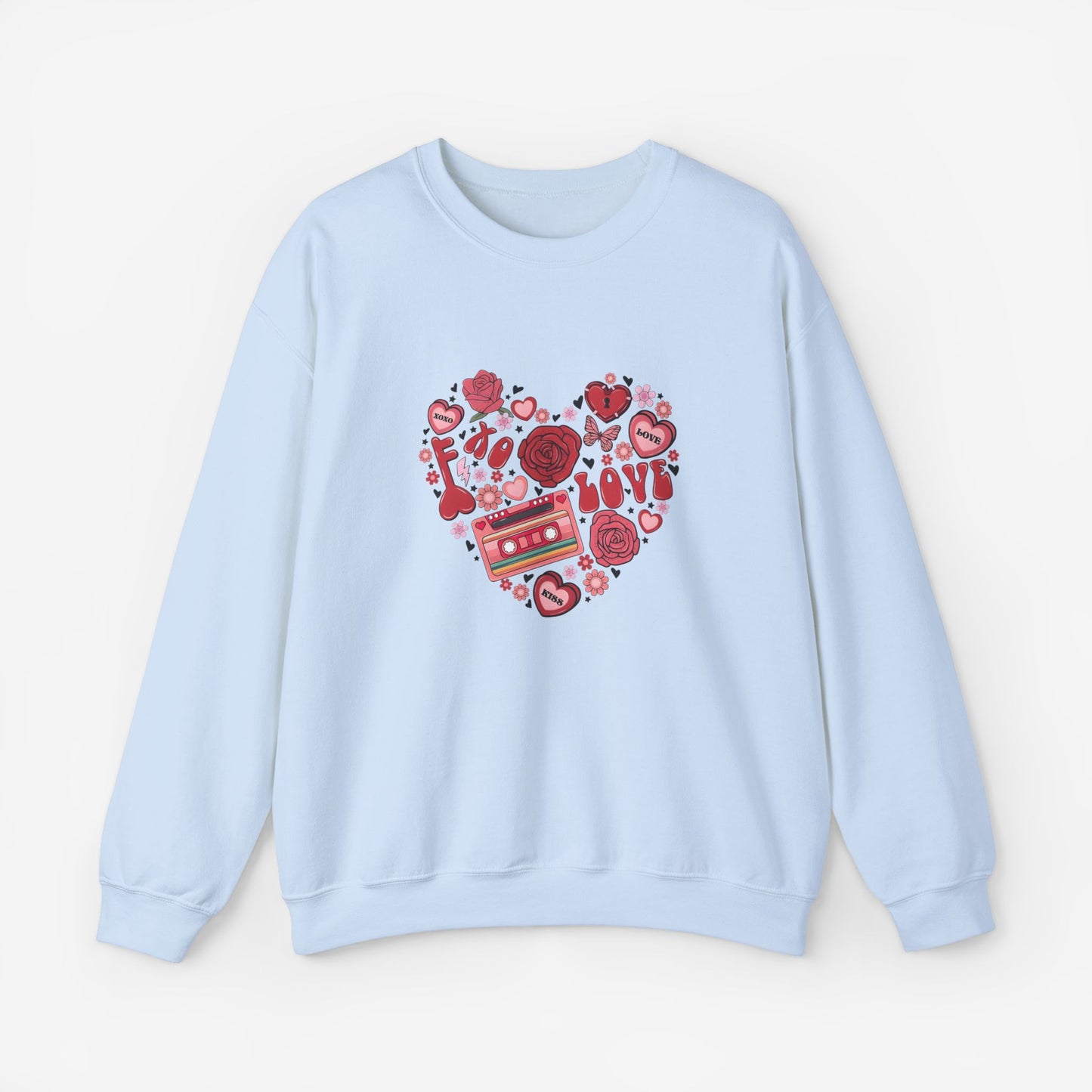 Beautiful Heart Crewneck Sweatshirt