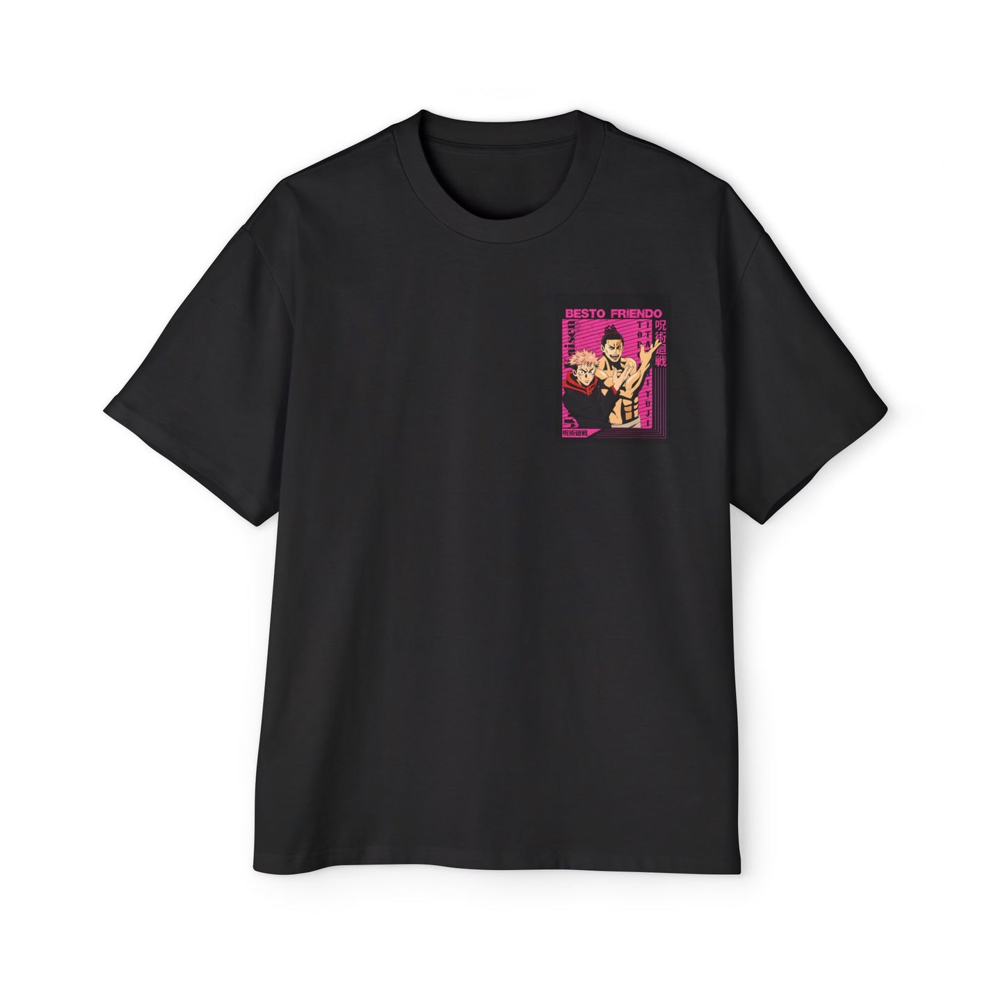 Besto Friendo Oversized Tshirt Black S 