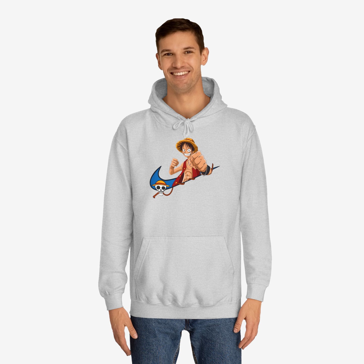 Nike Luffy Custom Hoodie Design 