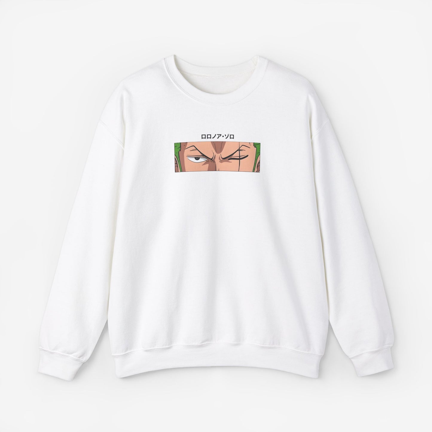 Zoro Custom Sweatshirt White S 