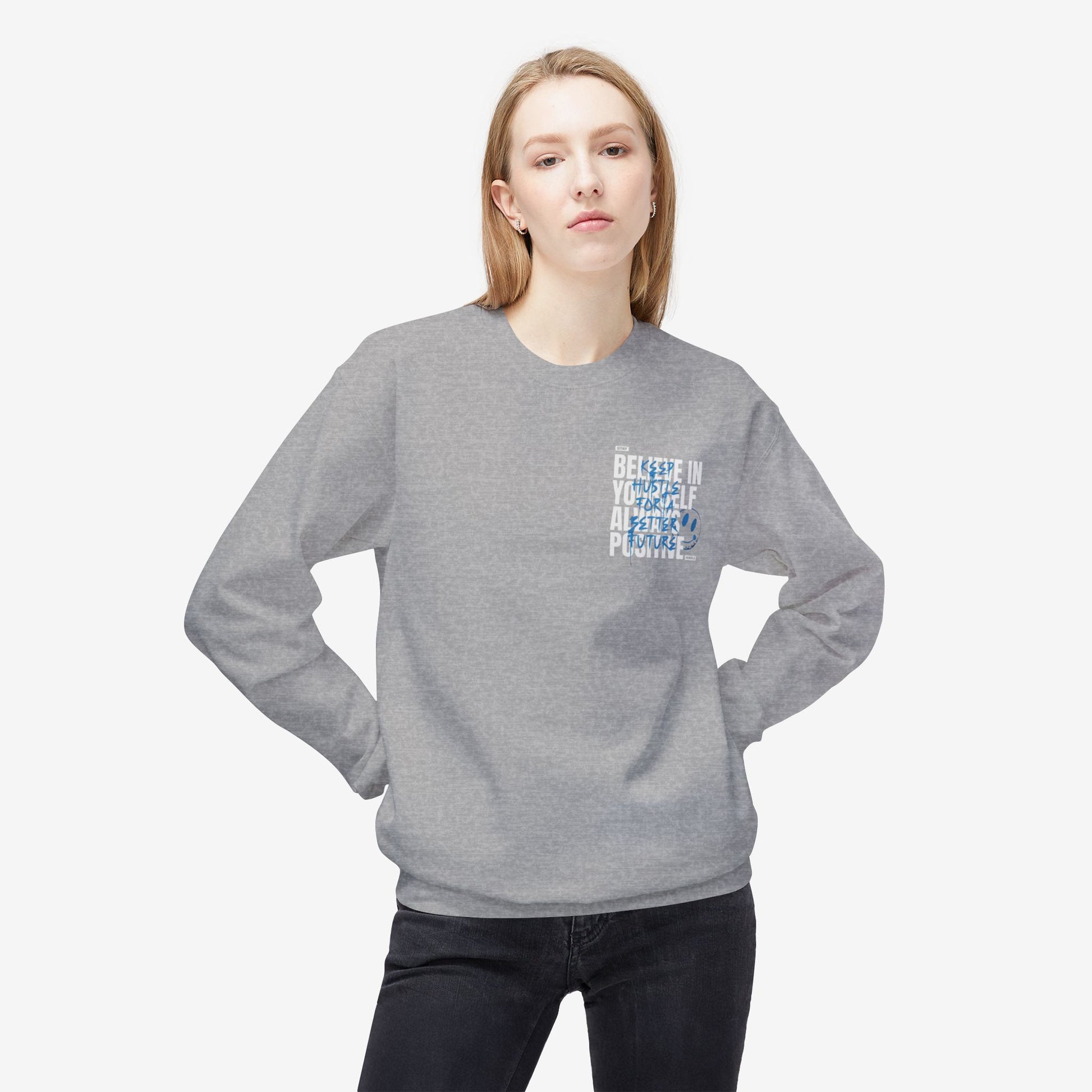 Believe in yourself crewneck sweatshirt 