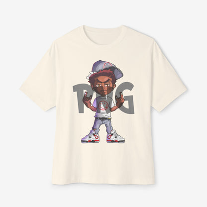 PNG Art Oversized Tshirt Natural XS 