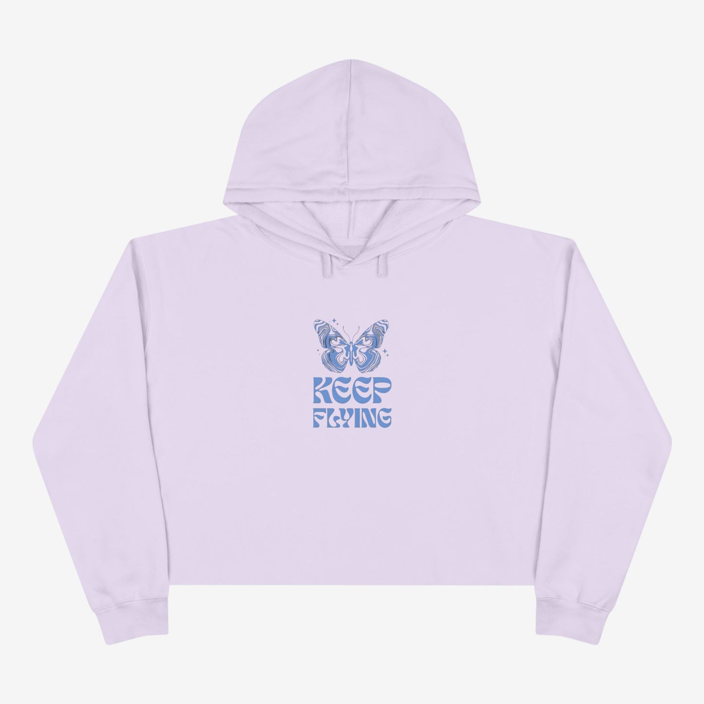 Keep Flying Crop Hoodie