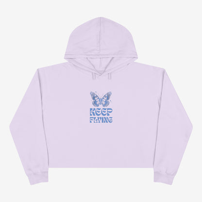 Keep Flying Crop Hoodie