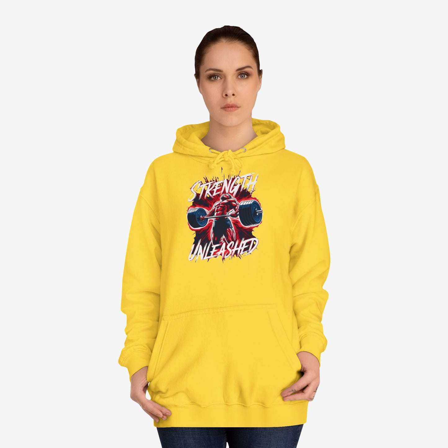 Strength Unleashed Custom Hoodie Design 