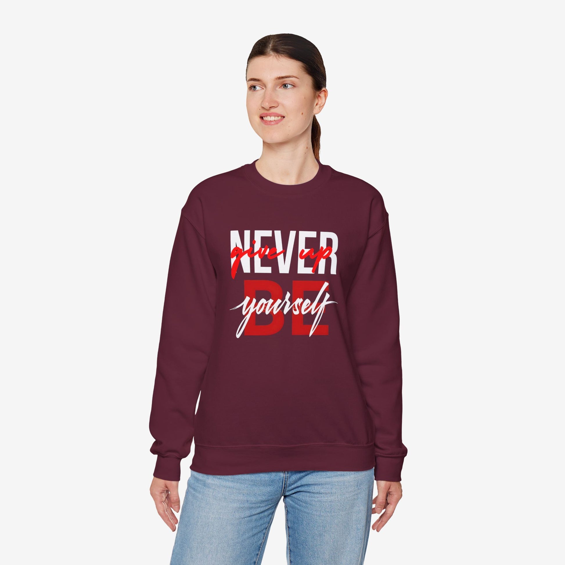 NEVER GIVE UP Sweatshirt 