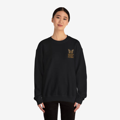 Crewneck Sweatshirt Keep Flying