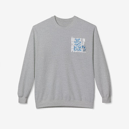 Believe in yourself crewneck sweatshirt Sport Grey S 