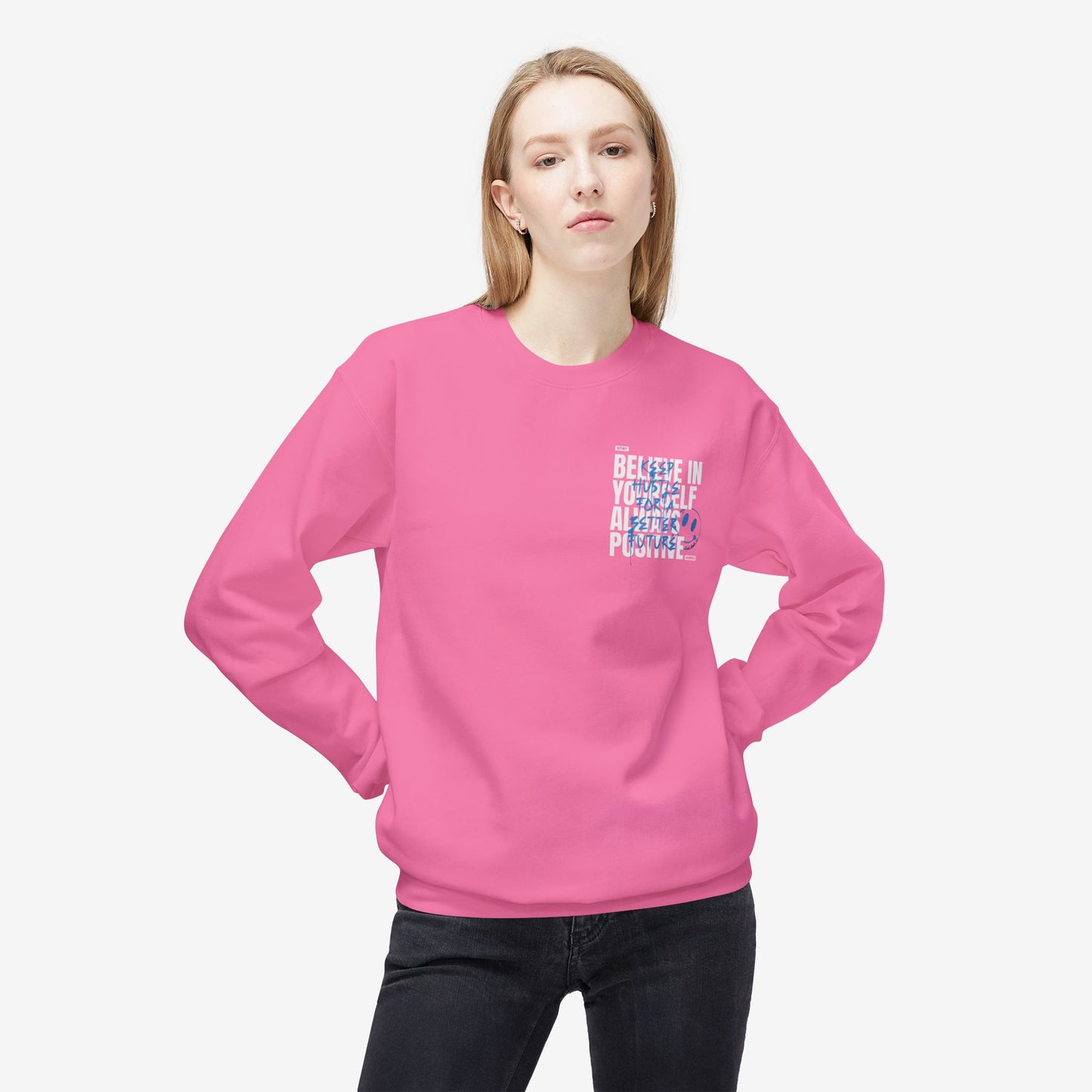 Believe in yourself crewneck sweatshirt 