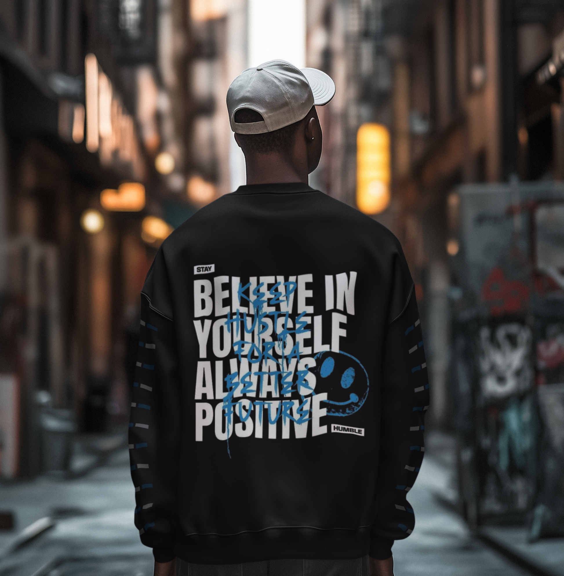 Believe in yourself crewneck sweatshirt 