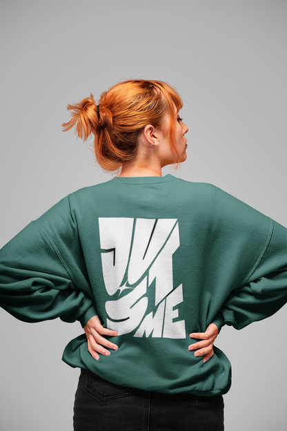 JUST ME Sweatshirt Forest Green S 