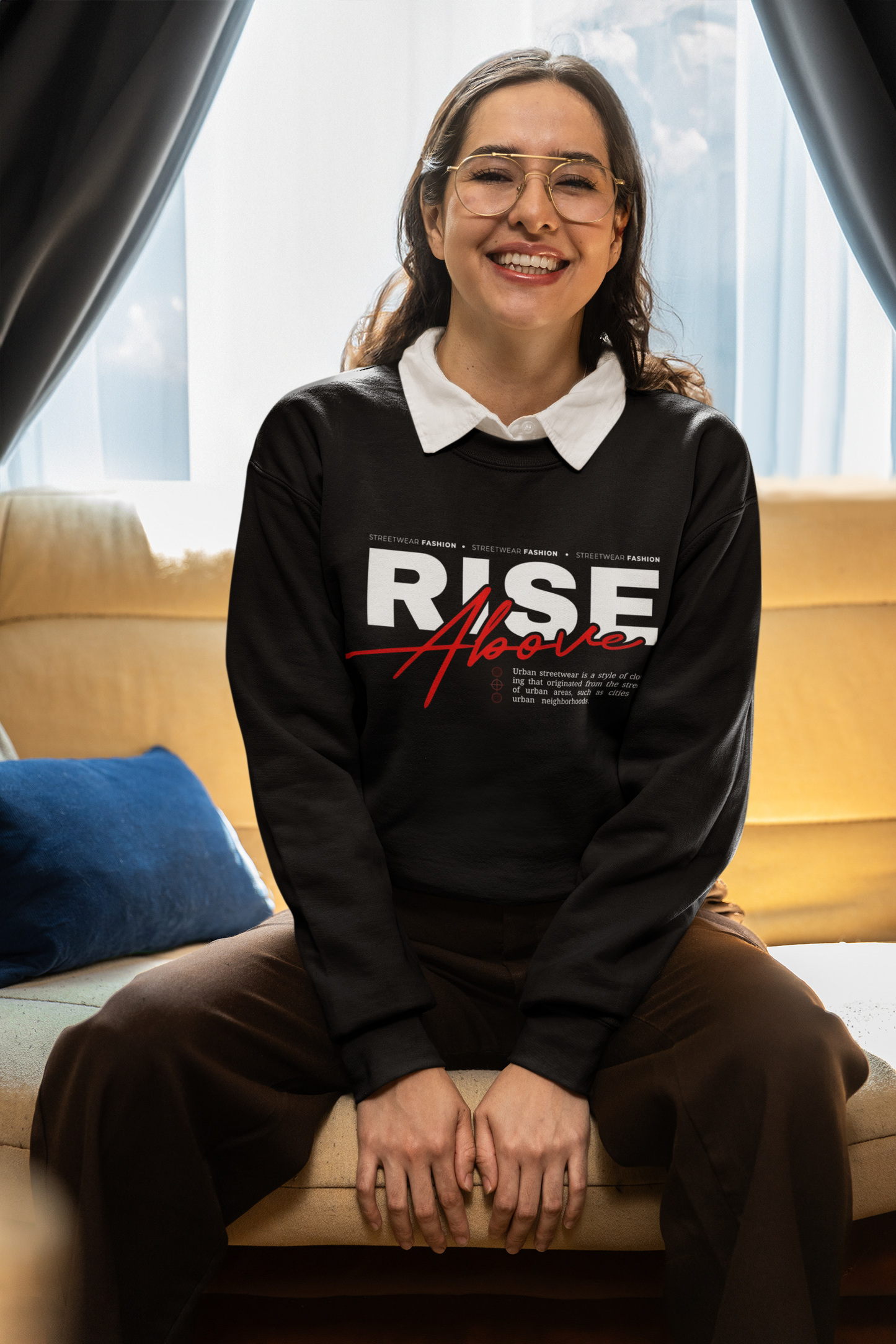 RISE crewneck sweatshirt 