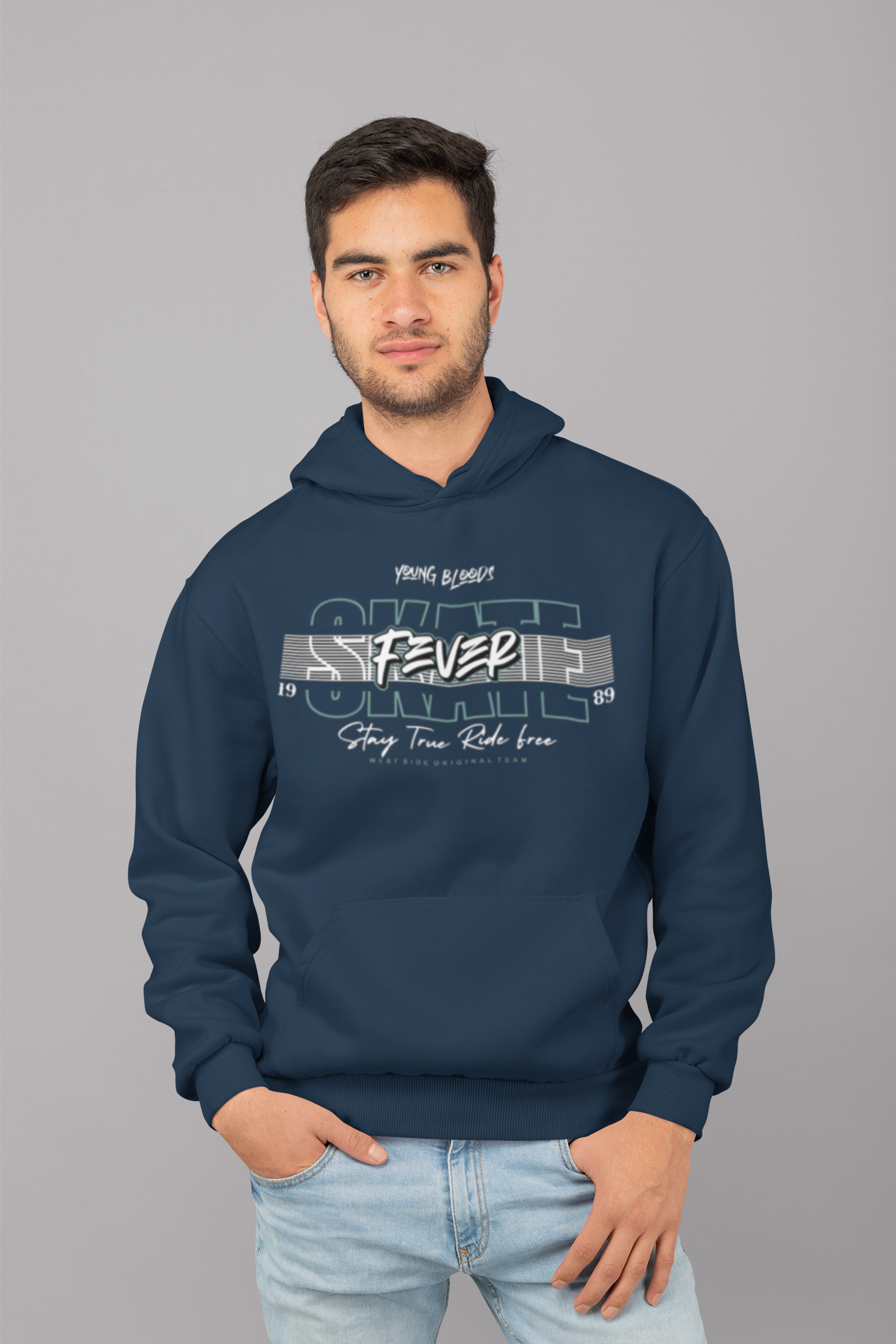 STAY TRUE RIDE FREE Hooded Sweatshirt 